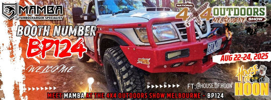 Catch Us at the Melbourne 4x4 Show with Mamba – Aug 22–24