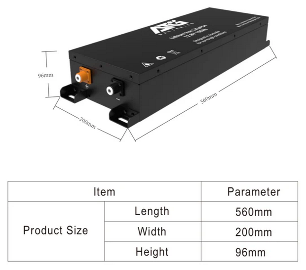 130AH 12V LiFePO4 Slimline Battery