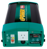 ePOWER 2000W 12V & 24V True Sine Wave Inverter with AC Transfer & Safety Switch