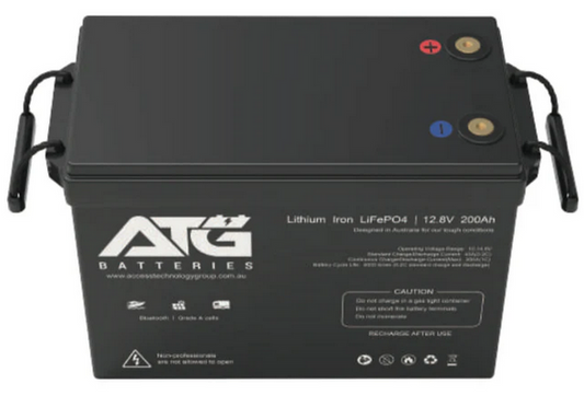 200AH 12V LifePo4 Battery W/Bluetooth