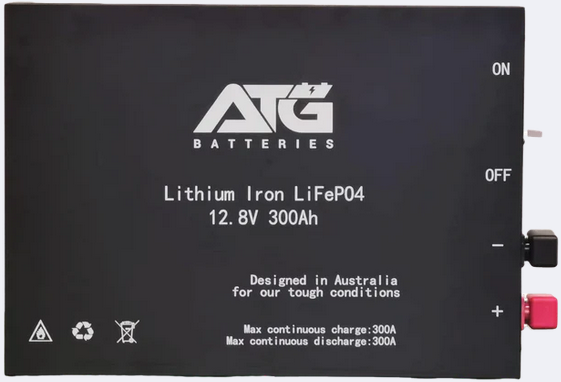 300AH 12V LiFePO4 Slimline Battery W/Bluetooth
