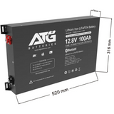 100AH 12V Slimline LiFePO4 Battery W/Bluetooth